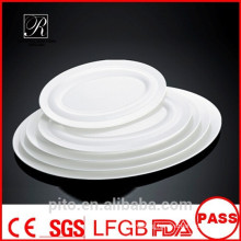P&T ceramics factory,porcelain meat plates, oval plates, serving plates